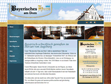 Tablet Screenshot of bayerischeshaus.de